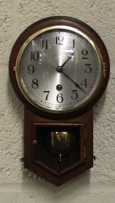 german h.a.c. wurtenberg 8 day time piece clock