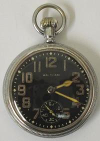 American Waltham Military WW2 Pocket Watch