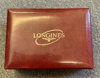 Pre Owned Deep Red Longines Watch Box