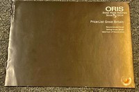 Oris Great Britain Price List 1st March 2010