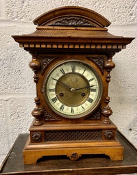 German HAC Rare 14 day Strike Mantel Clock