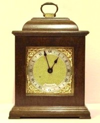 English 8 day Miniature Mantel Timepiece