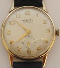 9ct Gold Bernex Manual Wind Wristwatch