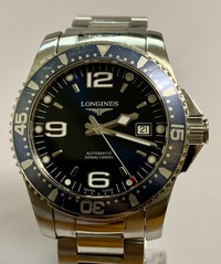 Longines Gents divers Hydroconquest Automatic Blue Dial Wristwatch